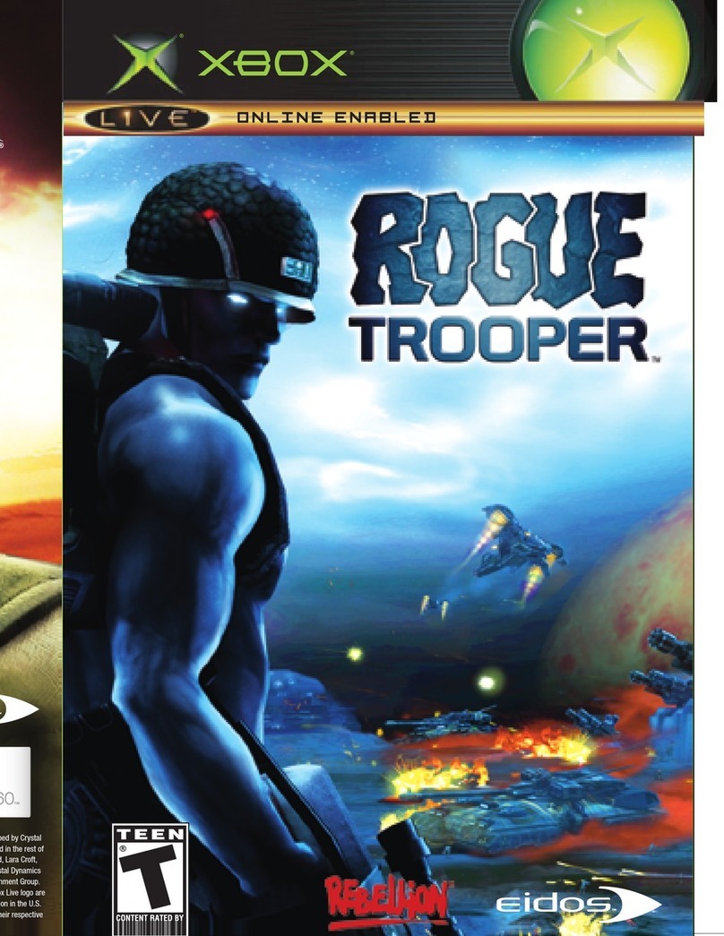 Eidos ROGUE TROOPER manual Eidos ROGUE TROOPER manual