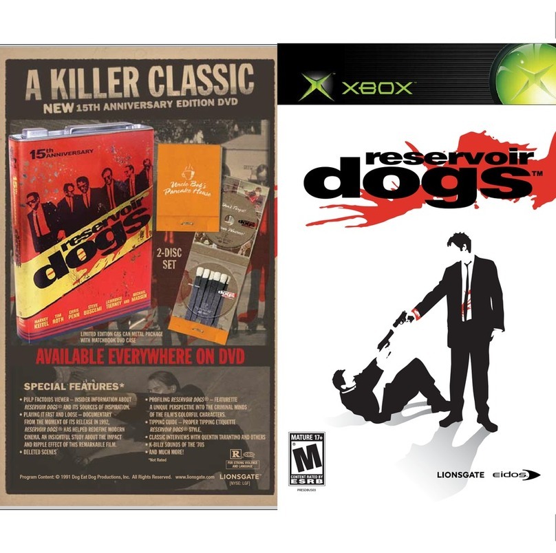 Eidos RESERVOIR DOGS User manual
