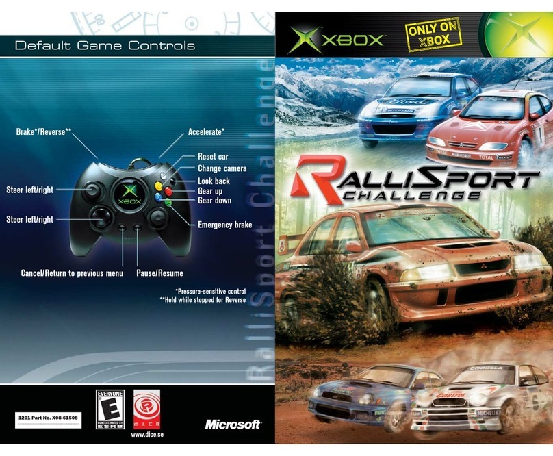 Microsoft RALLISPORT CHALLENGE manual