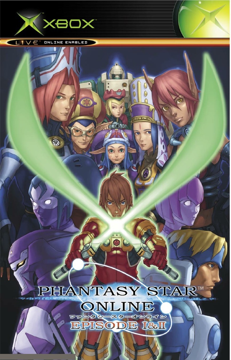 Sonic Team PHANTASY STAR ONLINE EXTRAS manual