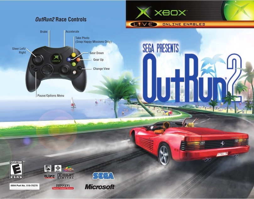 GAMES MICROSOFT XBOX OUT RUN 2 manual