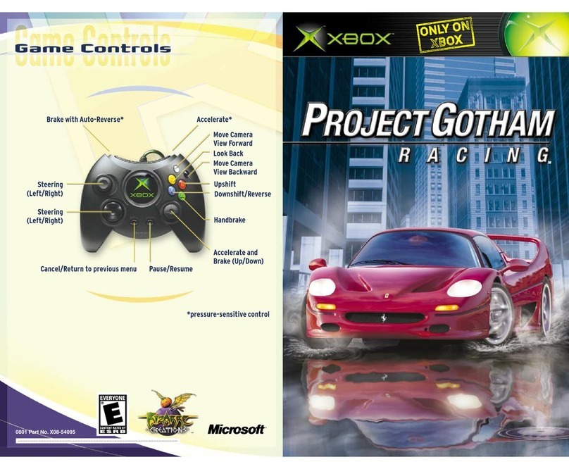 Bizarre Creations PROJECT GOTHAM-RACING manual