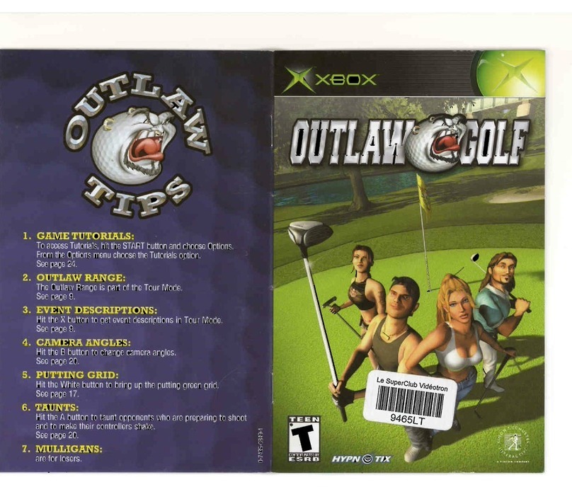 Hypnotix OUTLAW GOLF manual