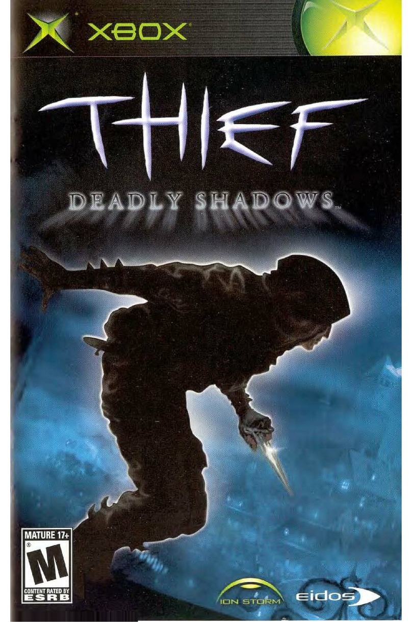 Ion Storm THIEF 3-DEADLY SHADOWS User manual