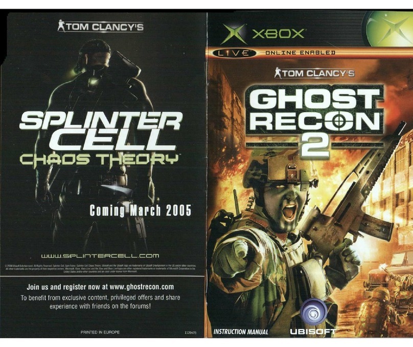 Ubi Soft TOM CLANCY S-GHOST RECON 2 User manual Ubi Soft TOM CLANCY S-GHOST RECON 2 User manual