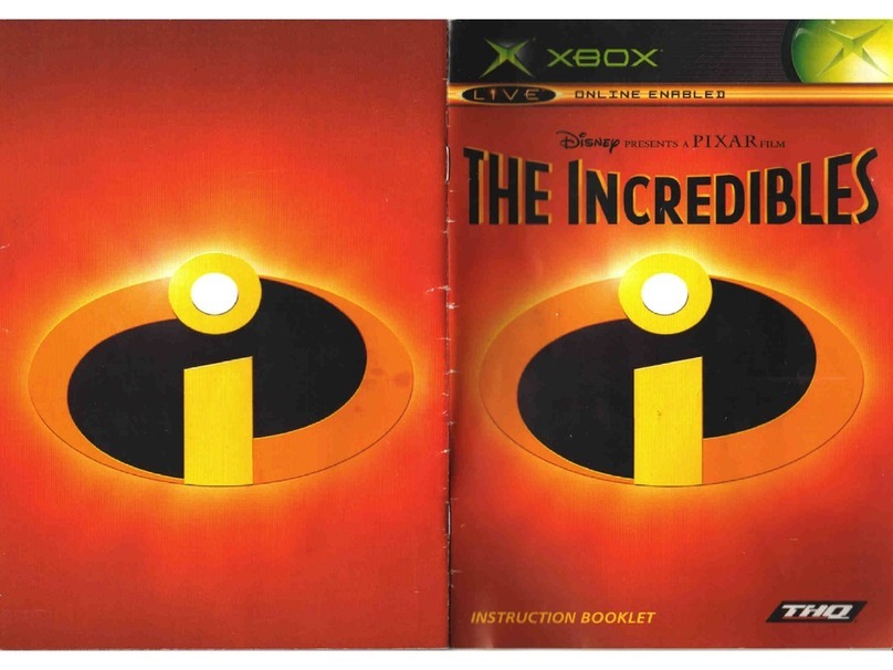 THQ THE INCREDIBLES User manual