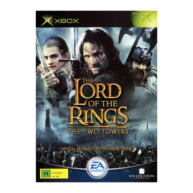 Electronic Arts THE LORD OF THE RINGS-THE TWO TOWERS manual Electronic Arts THE LORD OF THE RINGS-THE TWO TOWERS manual