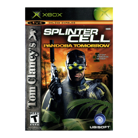 Ubi Soft SPLINTER CELL-PANDORA TOMORROW User manual