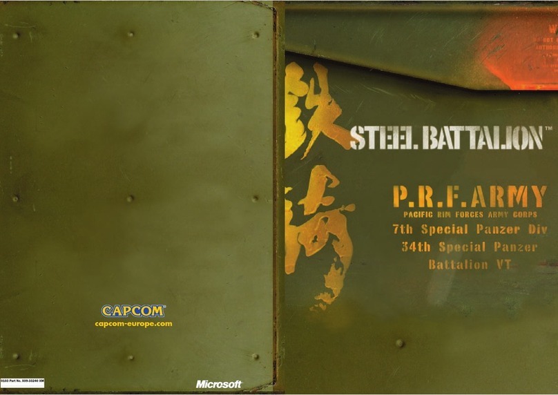Capcom STEEL BATTALLION manual
