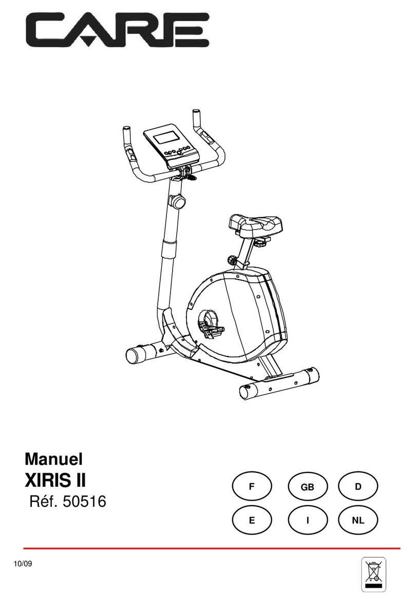CARE FITNESS XIRIS II manual