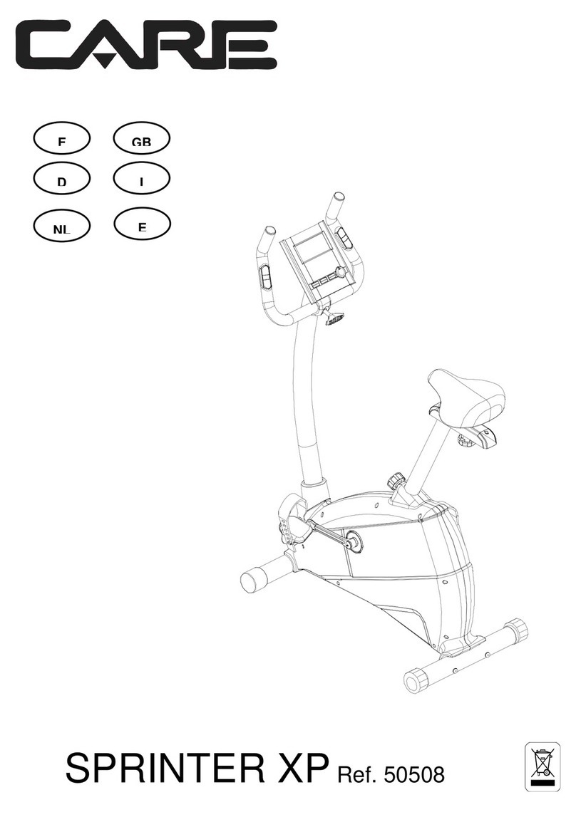 CARE FITNESS SPRINTER XP manual