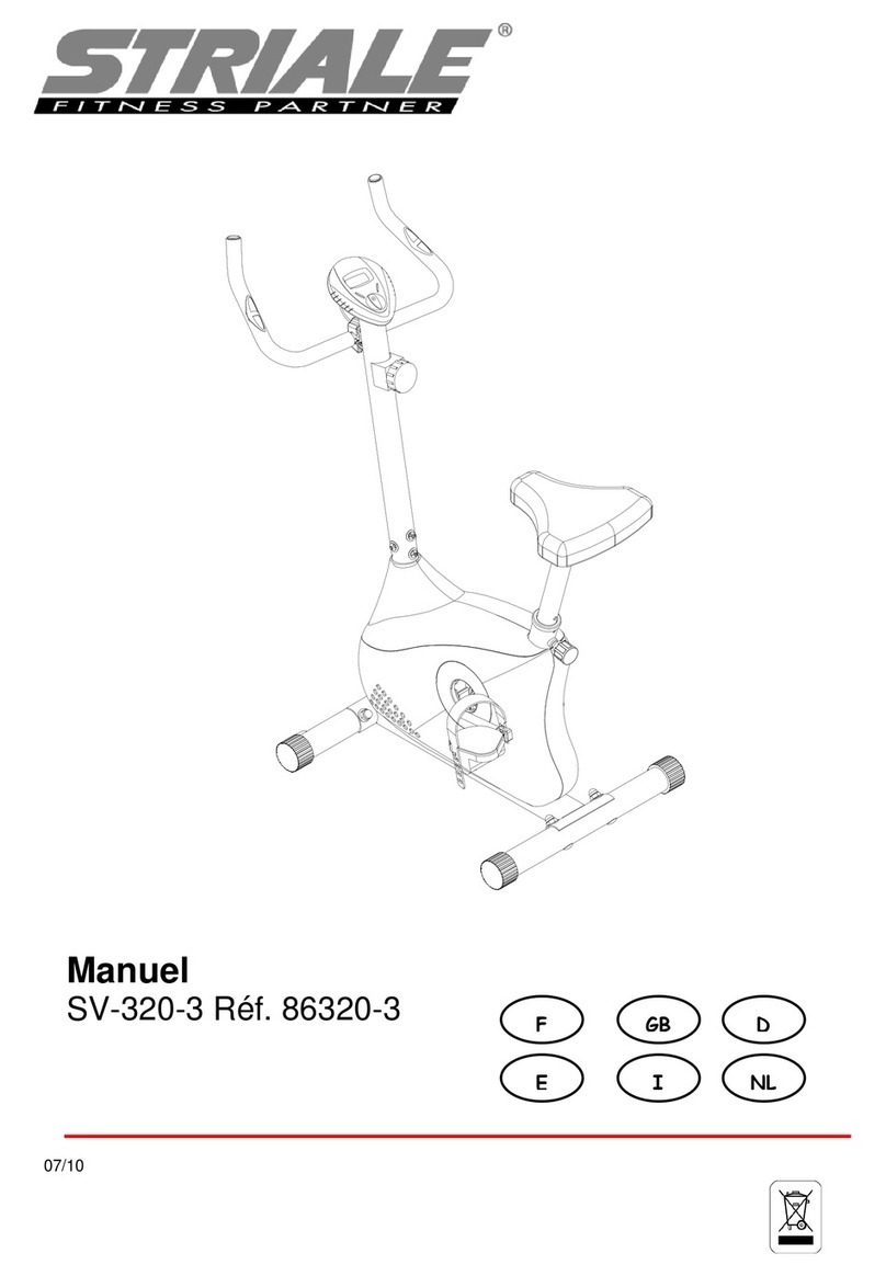 CARE FITNESS Striale SV-320-3 User manual