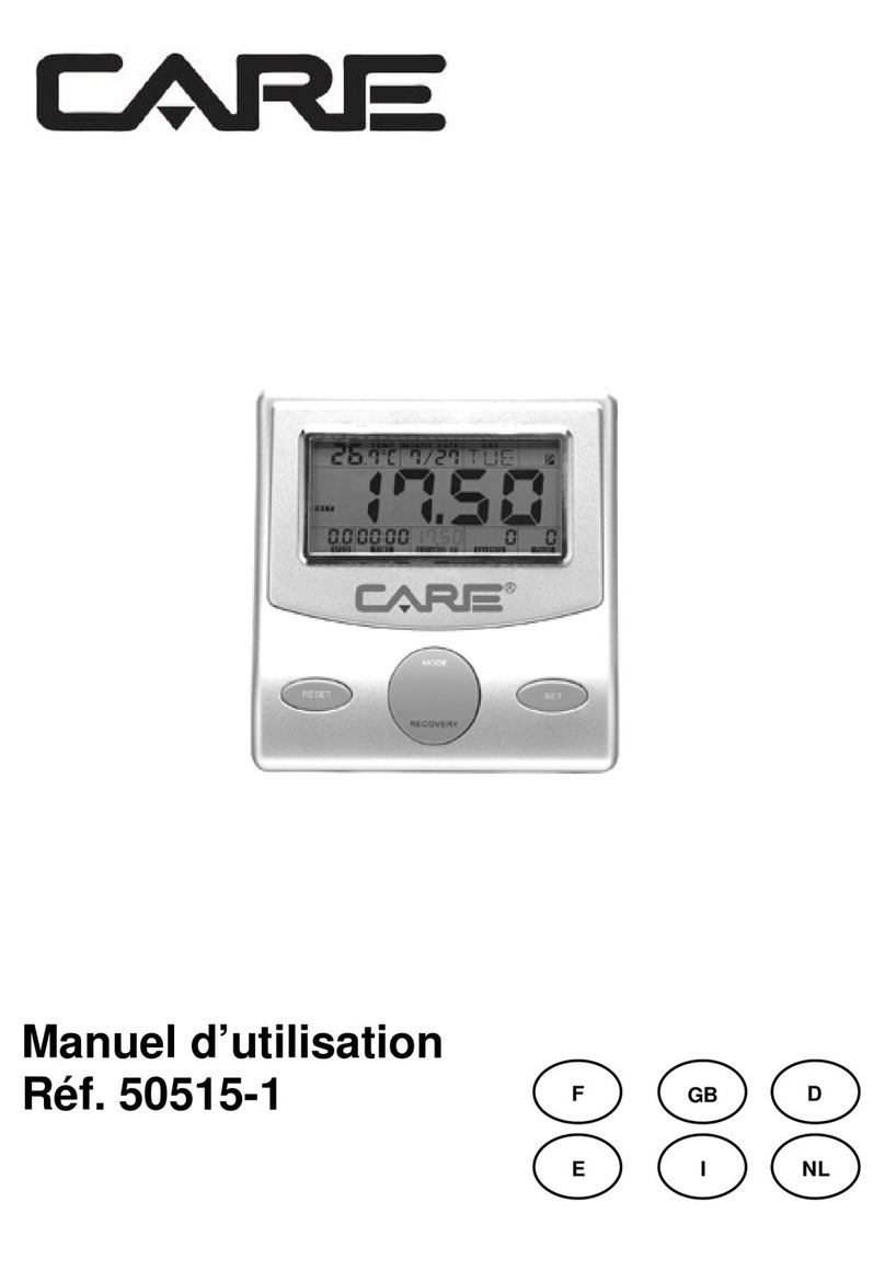CARE FITNESS 50515-1 manual