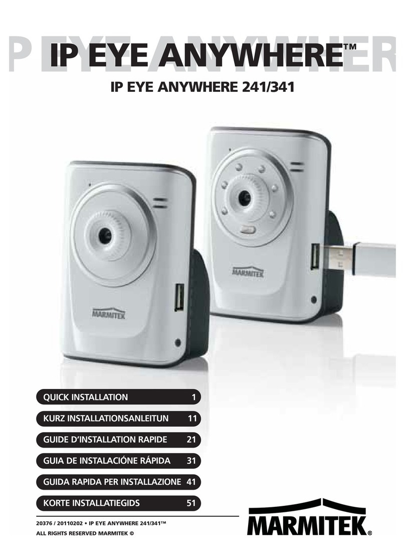 Marmitek IP EYE ANYWHERE 241 - ADVANCED User manual