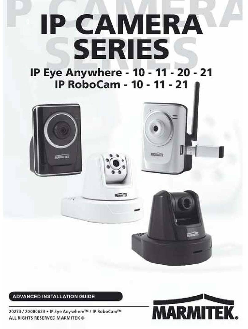 Marmitek IP EYE ANYWHERE 10 - ADVANCED User manual Marmitek IP EYE ANYWHERE 10 - ADVANCED User manual