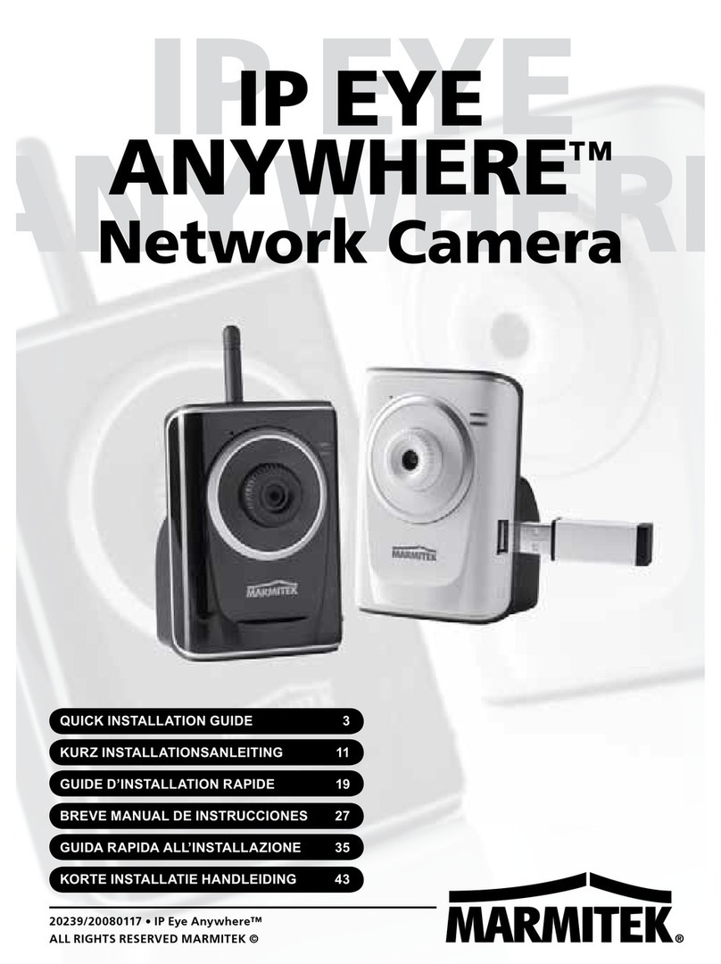Marmitek IP EYE ANYWHERE - QUICK User manual Marmitek IP EYE ANYWHERE - QUICK User manual