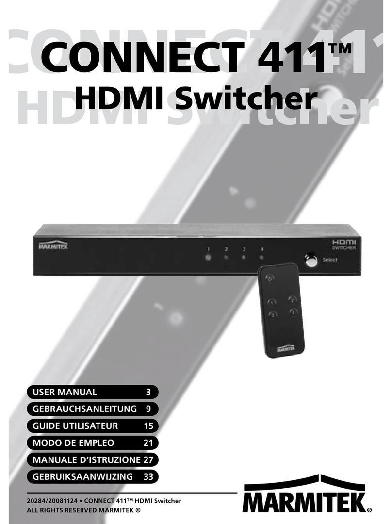 Marmitek CONNECT 411 User manual