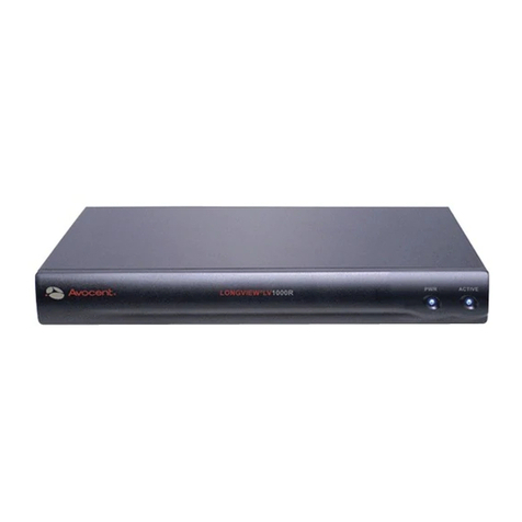Avocent LONGVIEW 1000 User manual
