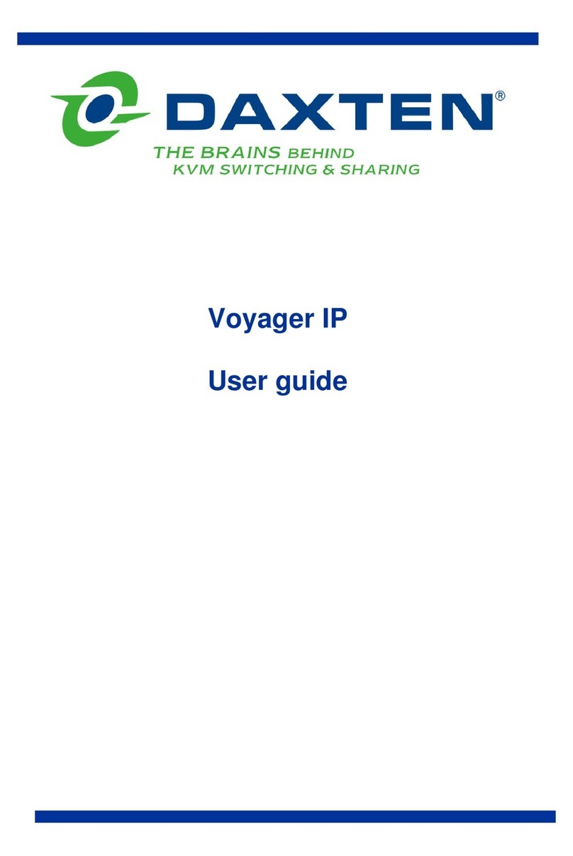 Daxten VOYAGER IP - User manual