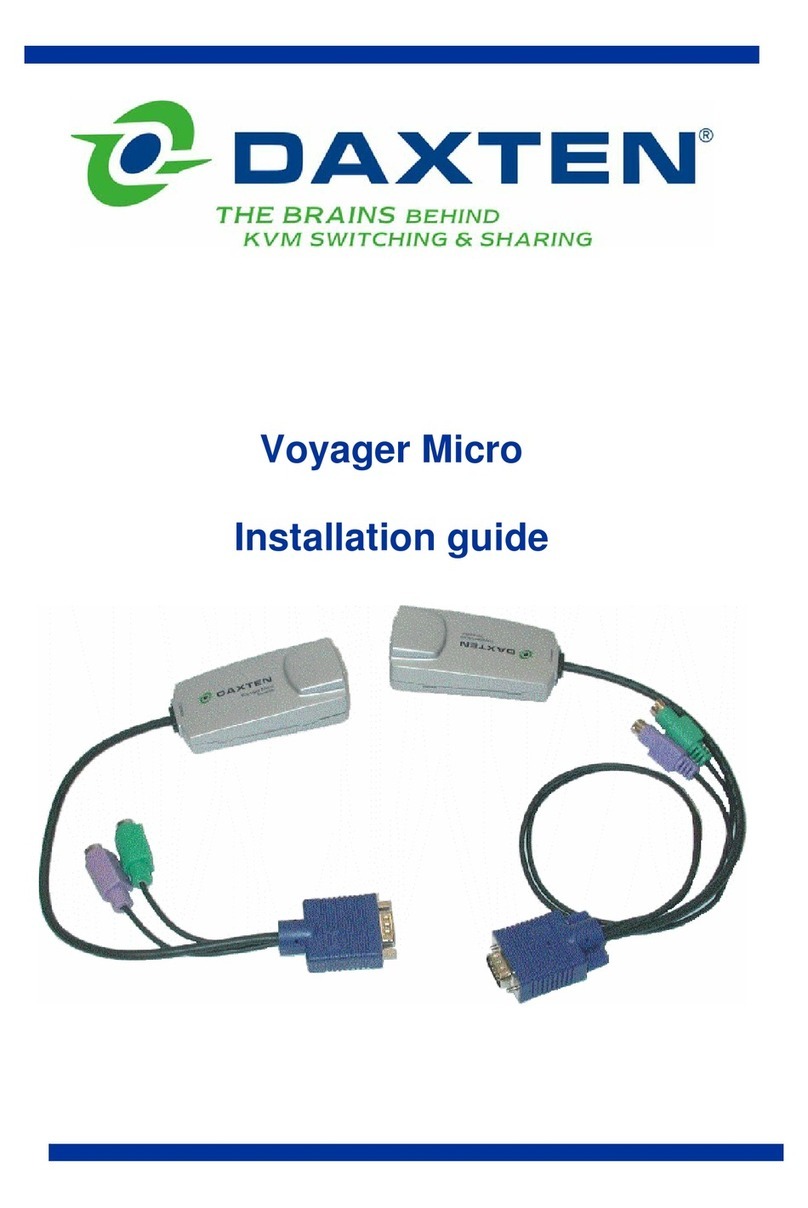 Daxten VOYAGER MICRO installation guide