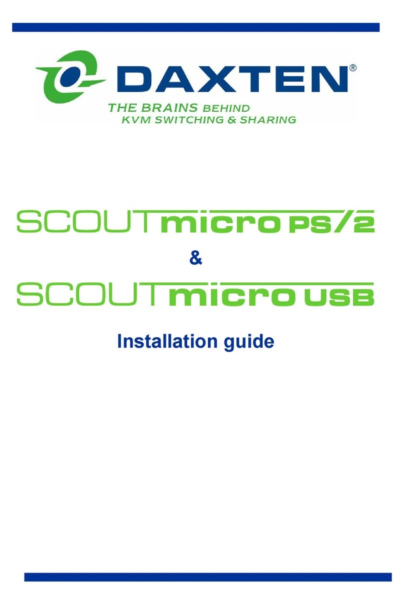 Daxten SCOUTMICRO PS-2 User manual
