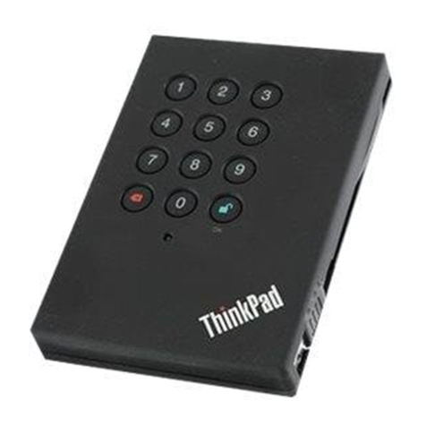 Lenovo 43R2019 - ThinkPad 320 GB External Hard... User manual