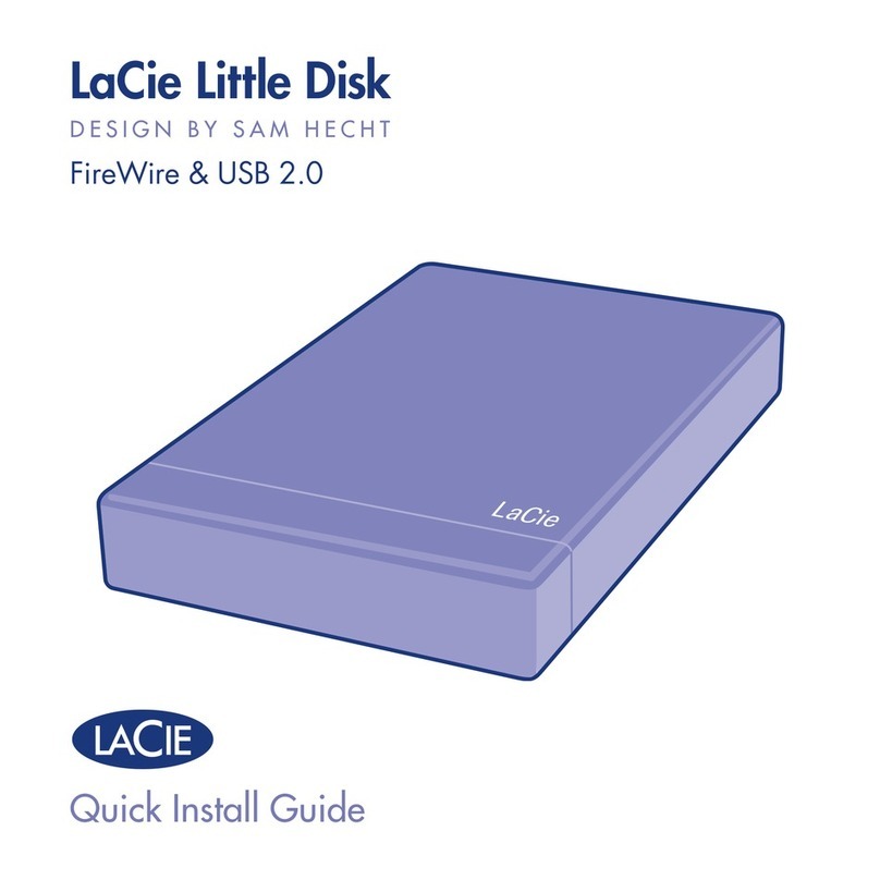 LaCie Little Disk User manual