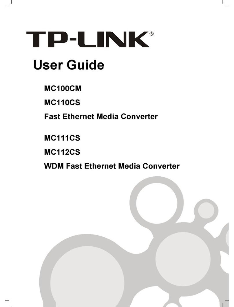 TP-Link MC100CM user guide