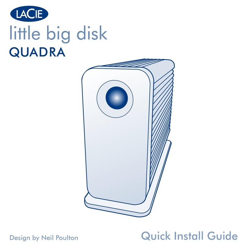 LaCie Little Big Disk Quadra Quick install guide