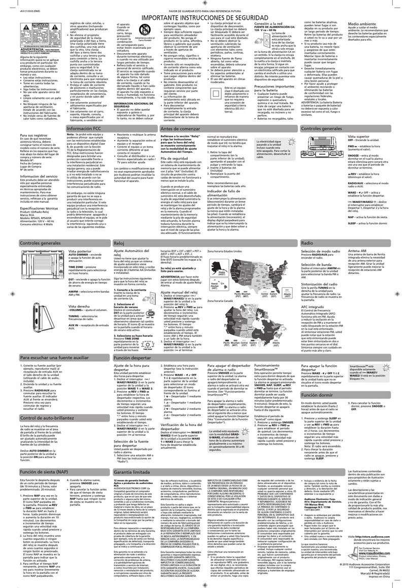 RCA RP5435R User manual