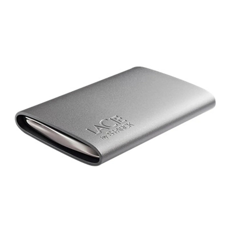 LaCie Starck Desktop Hard Drive User manual