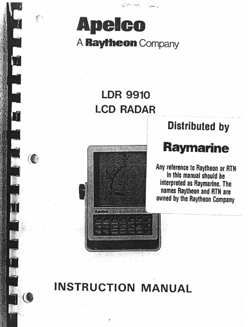 Raytheon LDR-9910 instruction manual