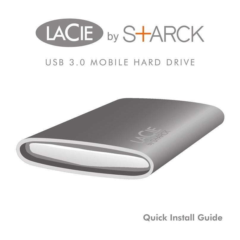 LaCie Starck Mobile USB 3.0 User manual