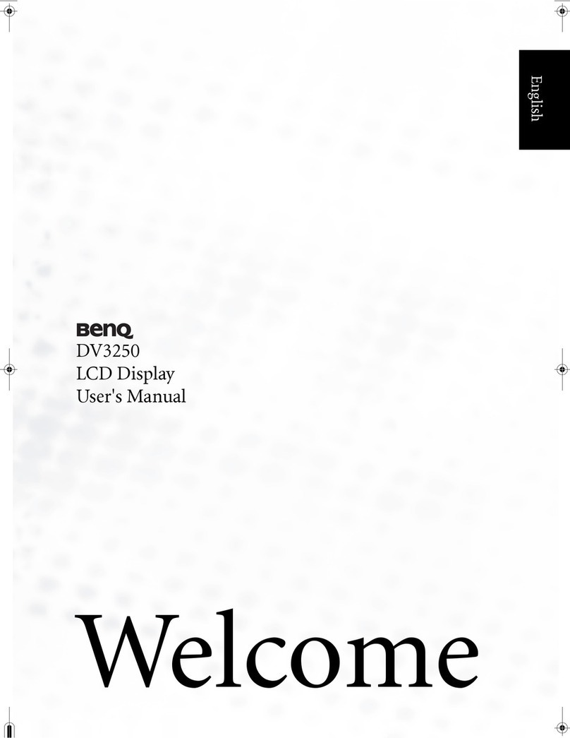 BenQ DV3250 User manual