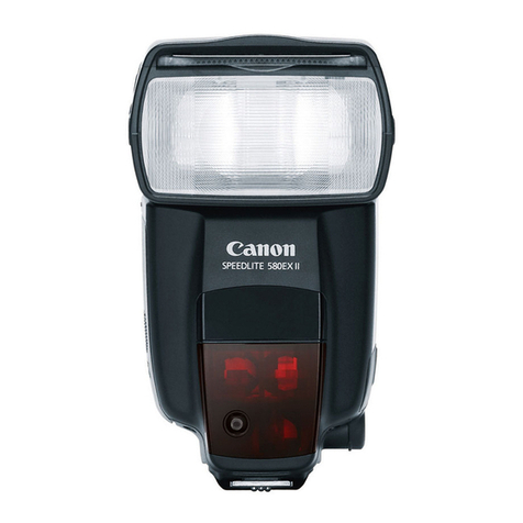 Canon 580EX - Speedlite II - Hot-shoe clip-on... Service manual
