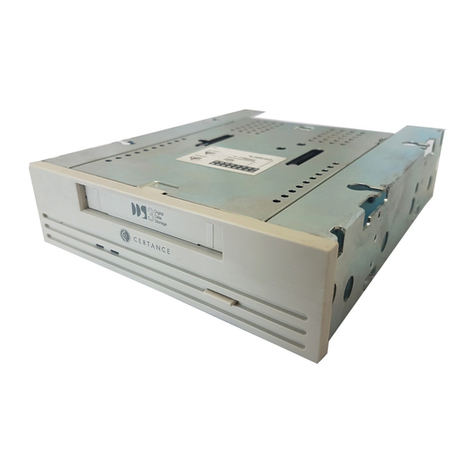 Seagate STD224000N - DAT Scorpion 24 Tape Drive User manual