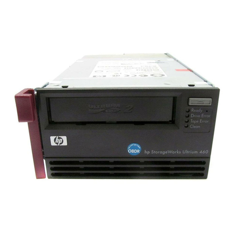 HP 330834-B21 - StorageWorks Ultrium 460 Tape Library Drive... User manual