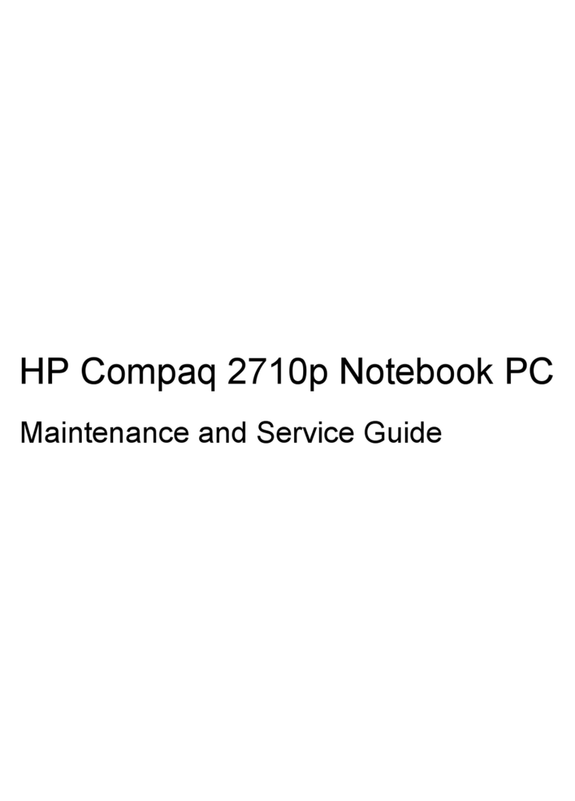 HP 2710p - Compaq Business Notebook Manual HP 2710p - Compaq Business Notebook Manual
