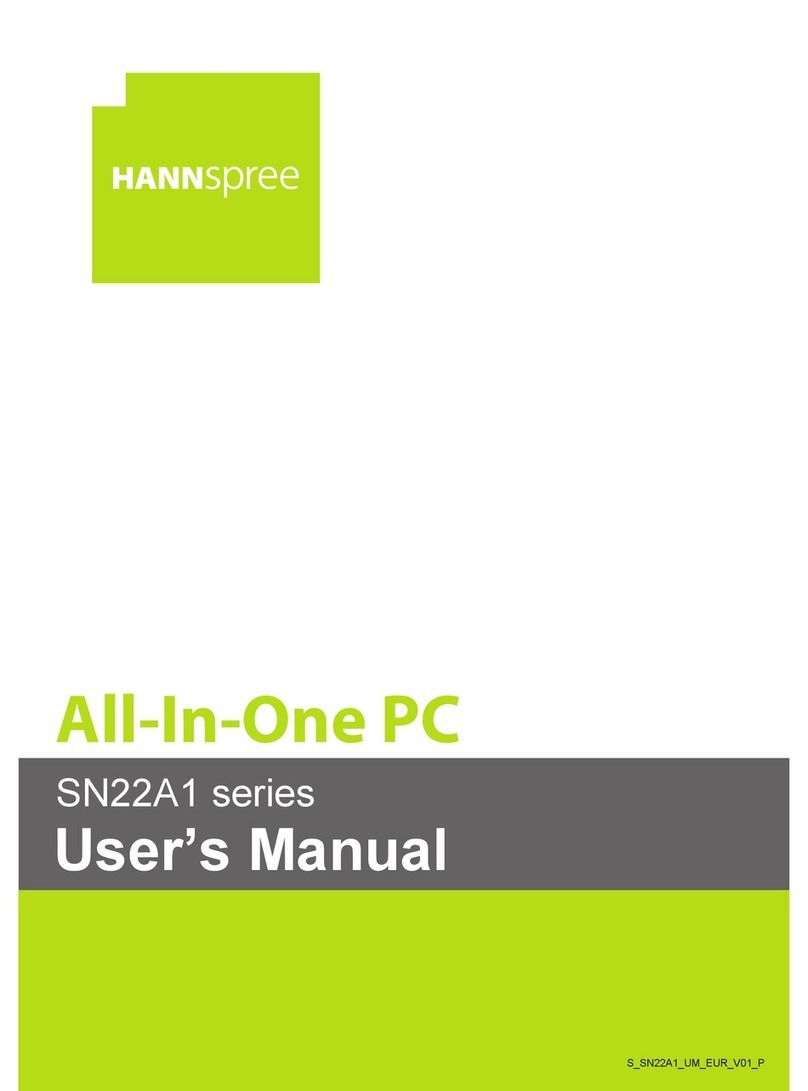 HANNspree SN22A1 series user manual