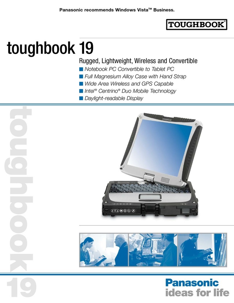 Panasonic CF-19FDGAXCM User manual