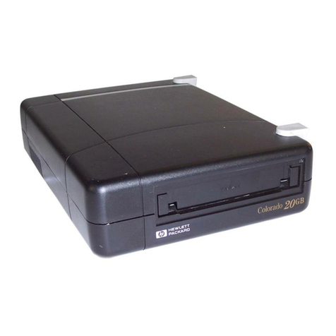 HP C4405A - Colorado 14GB Tape Drive User manual HP C4405A - Colorado 14GB Tape Drive User manual