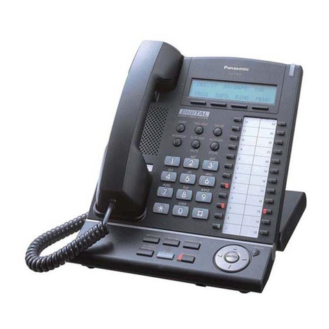 Panasonic KX-TDA600 - Hybrid IP PBX Control Unit Max. 1008... User manual