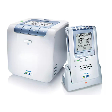 Philips AVENT SCD530 - Avent DECT Baby Monitor Monitoring... User manual