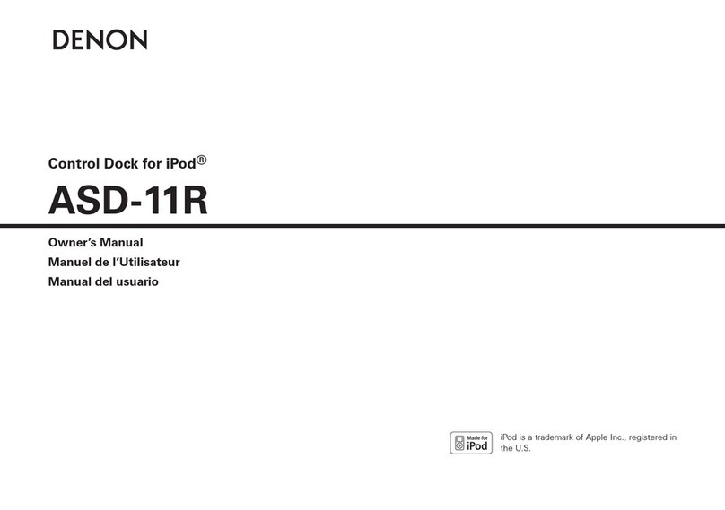 Denon ASD11RK User manual
