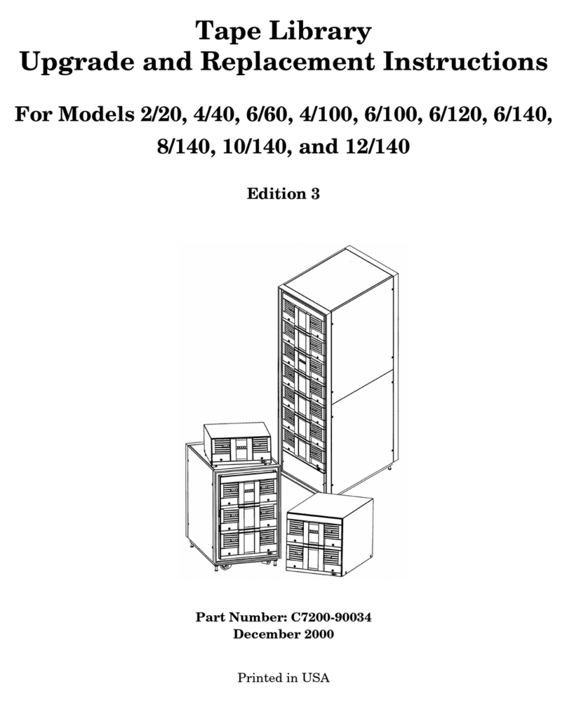 HP A5585A - SureStore DLT E Tape Library 4/40 Guide