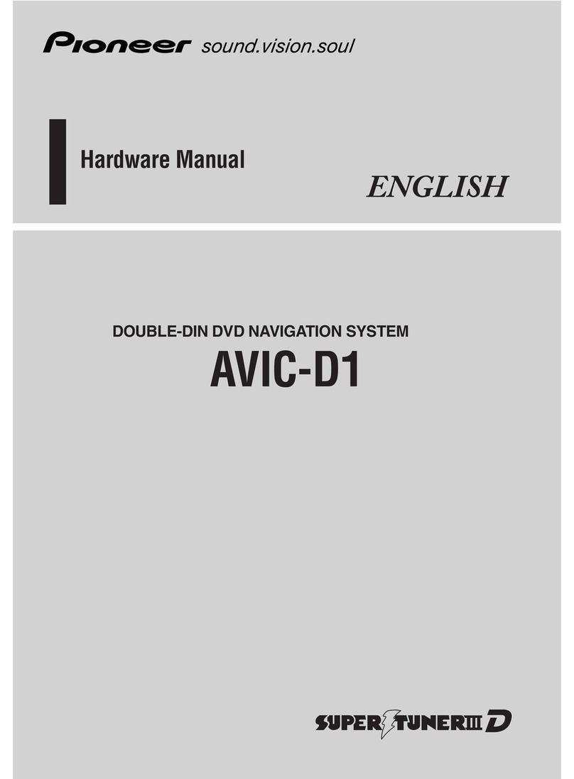 Pioneer AVIC-D1 User manual