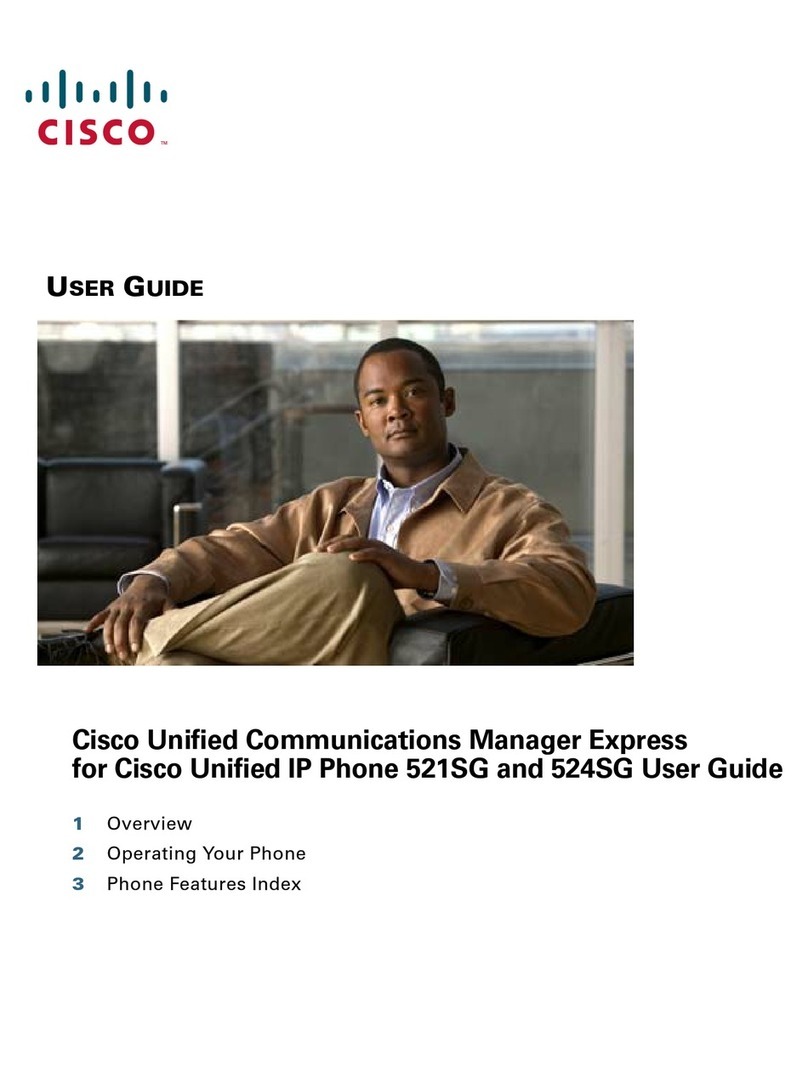 Cisco 524SG - Unified IP Phone VoIP User manual Cisco 524SG - Unified IP Phone VoIP User manual