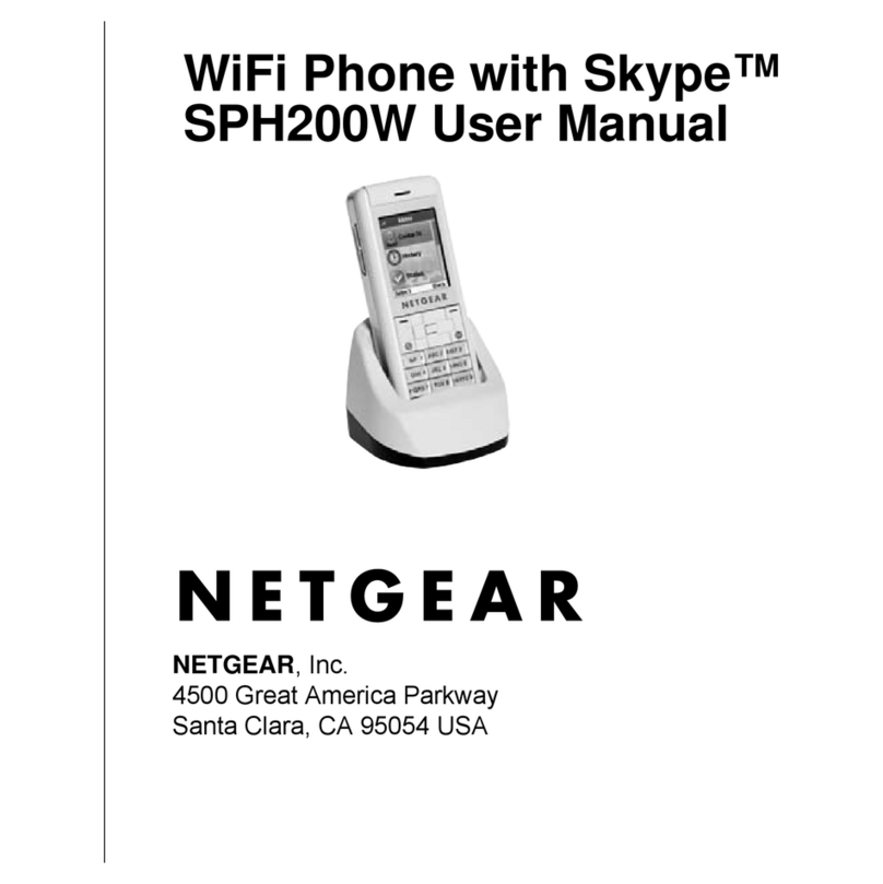 NETGEAR SPH200W-100NAS user manual