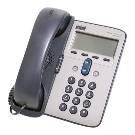 Cisco 7906G - Unified IP Phone VoIP Instruction Manual
