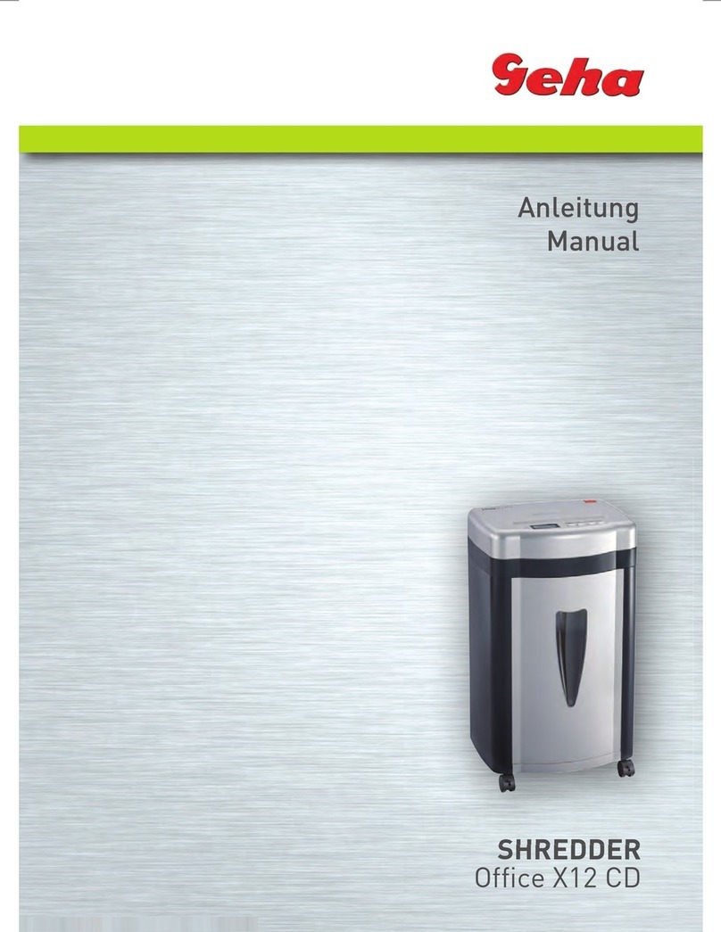 GEHA OFFICE X12 CD manual